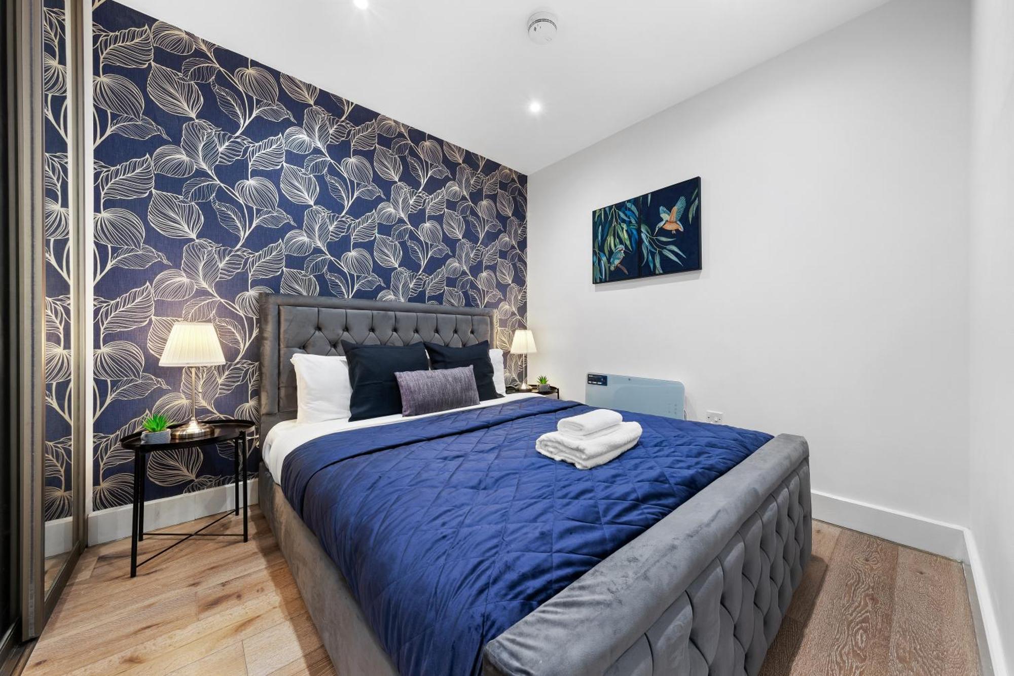 Modern One Bedroom Flat - Sleeps 5 -Near Heathrow - London Ub3 Exteriér fotografie