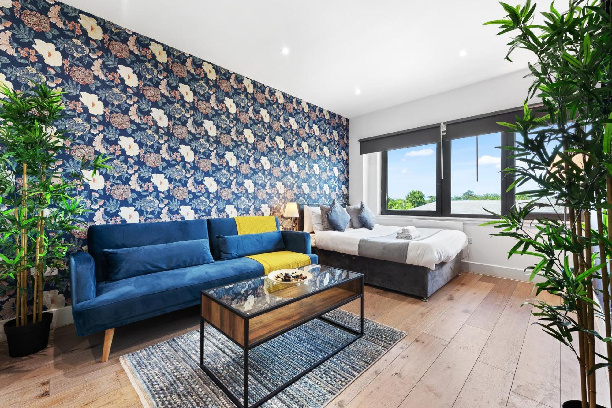 Modern One Bedroom Flat - Sleeps 5 -Near Heathrow - London Ub3 Exteriér fotografie